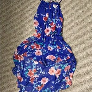 Floral maxi romper